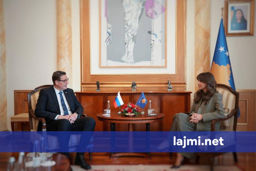 Haxhiu takon Ambasadorin e Sllovenisë  flasin për shkëmbimin e përvojave institucionale