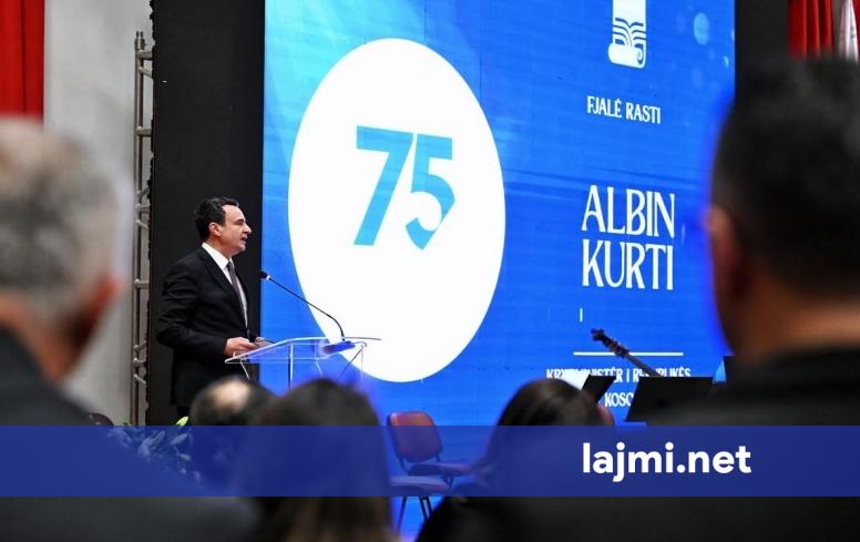 Kurti mori pjesë në 75 vjetorin e Themelimit të Arkivit të Kosovës