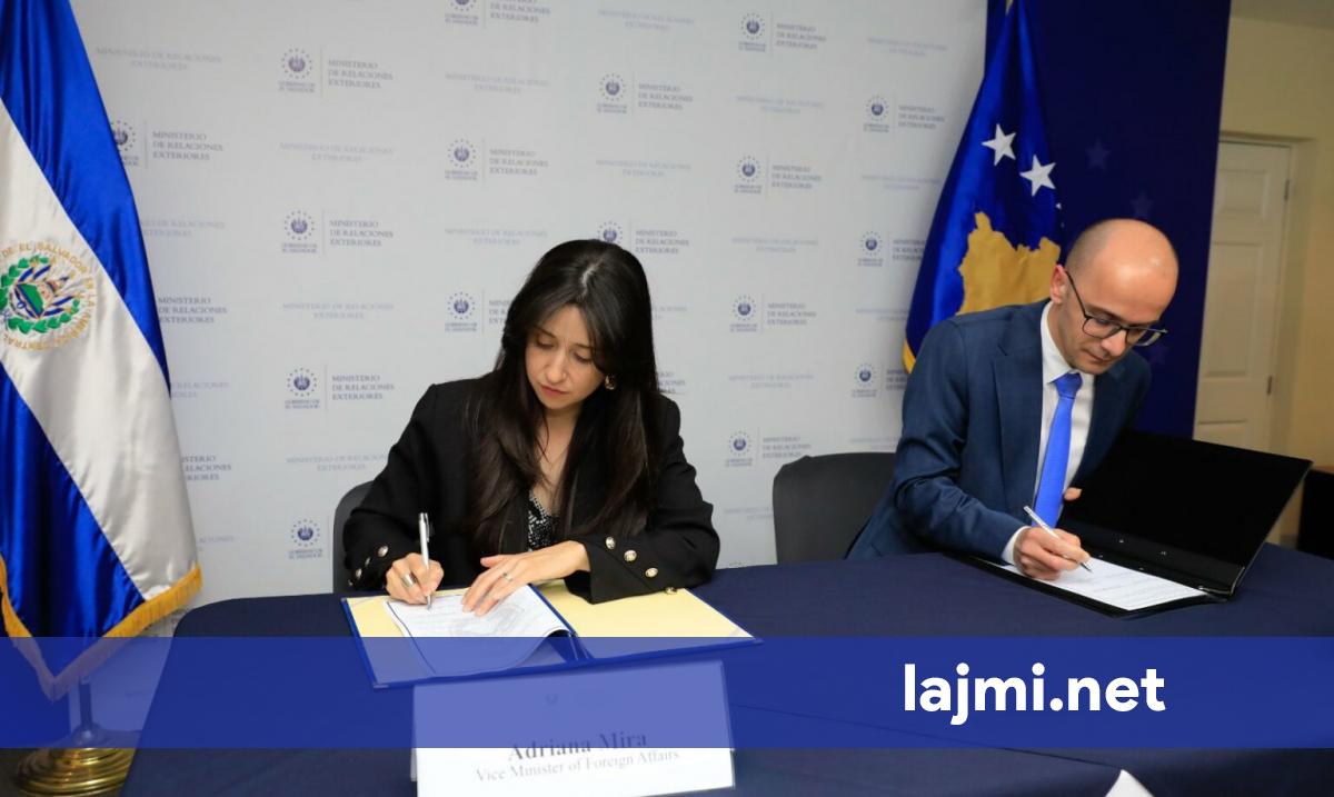 Kosova dhe El Salvadori nënshkruajnë marrëveshje për Konsultime Politike dhe memorandum të bashkëpunimit në fushën e kulturës