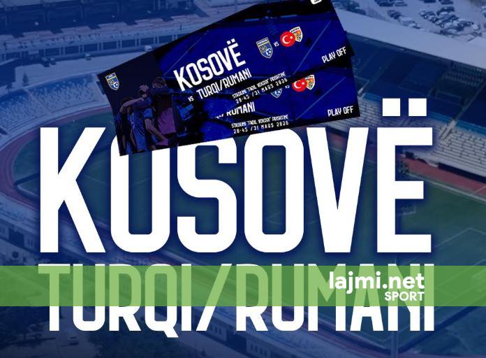 Biletat në shitje për ndeshjen e Kosovës më 31 mars në  Fadil Vokrri 