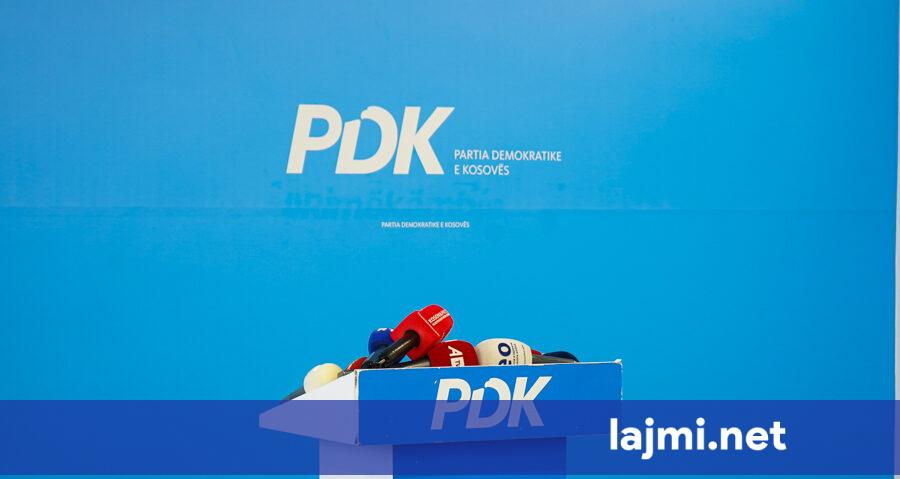 PDK thërret konferencë për media
