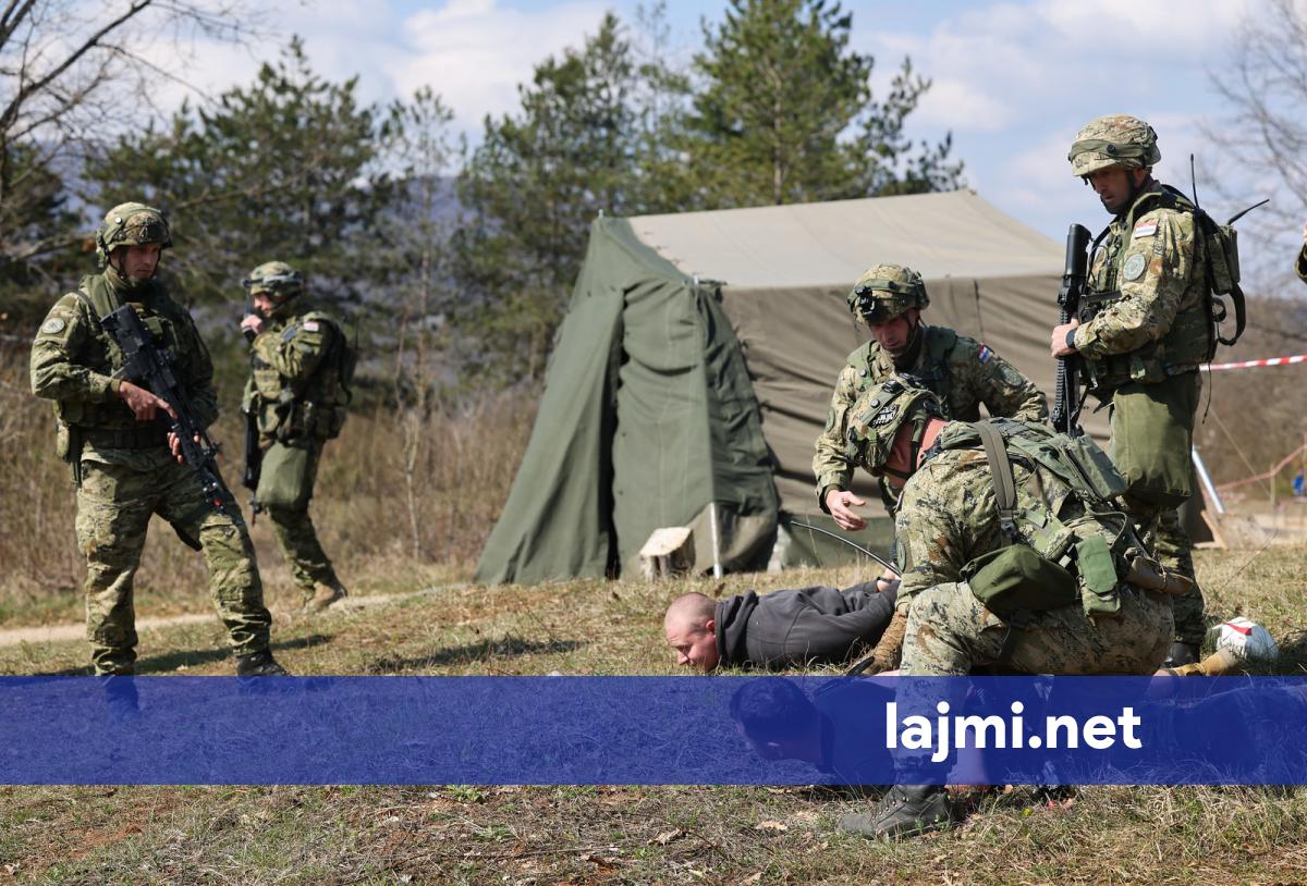 Batalioni kroat  Tigrat   i gatshëm për mision në Kosovë