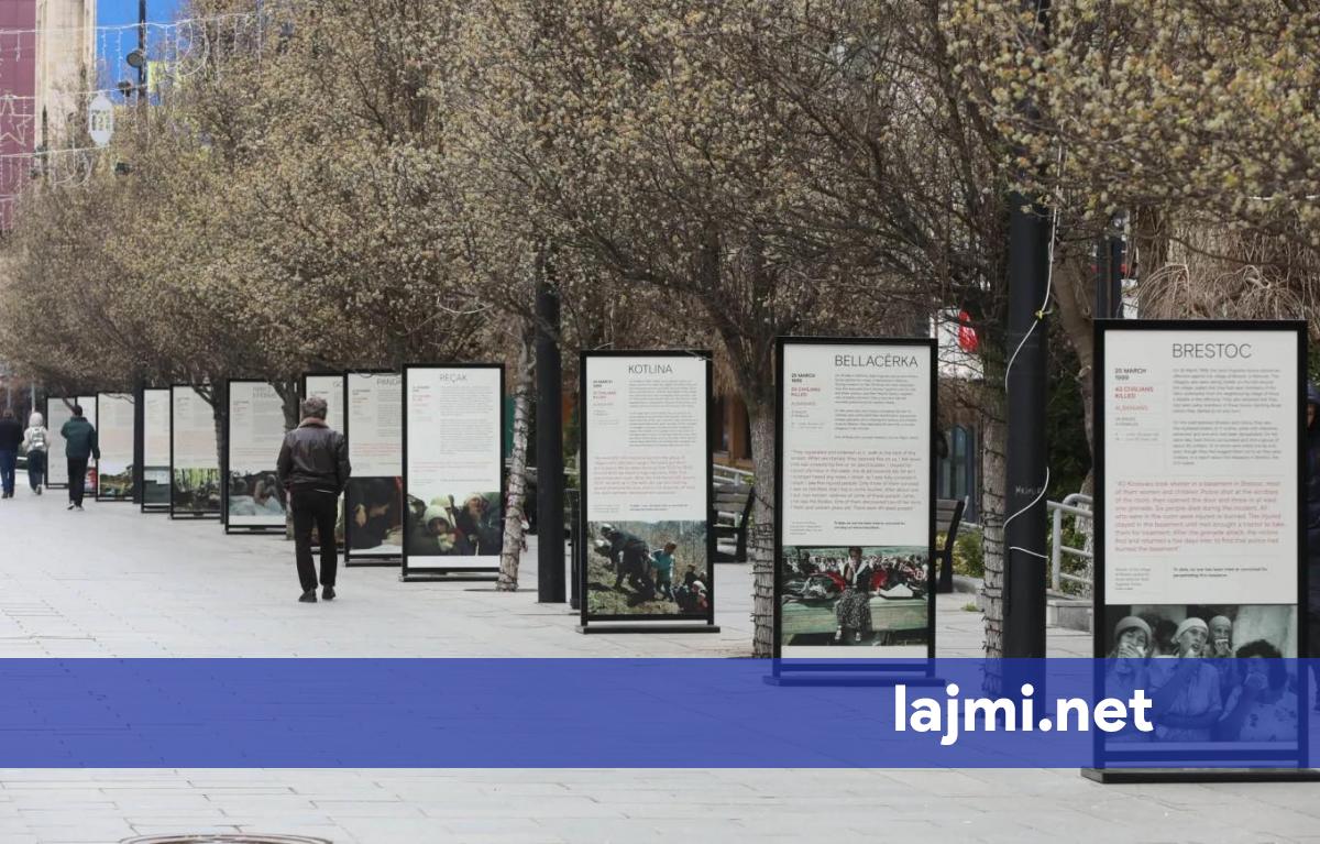 Organizatorët e ekspozitës  Masakrat në Kosovë 1998 1999  kërkojnë falje publike  Qëllimi ishte të nderohen viktimat
