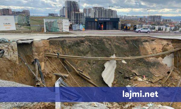 Sanohet defekti nga shembja e rrugës në kryeqytet  rikthehet uji në disa zona ku nuk kishin ujë që nga dje