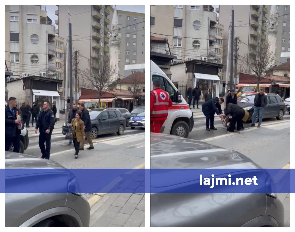 Aksident te Qafa në Prishtinë  vetura godet një këmbësor