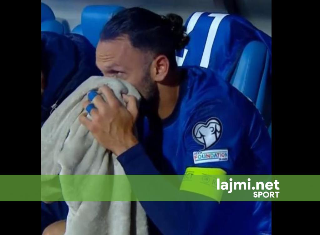 Muriqi shpërthen në lot pas humbjes së ndeshjes me Turqinë