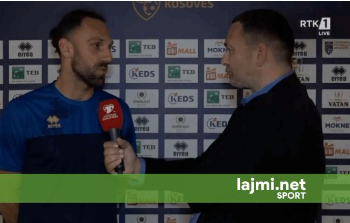 Muriqi i dëshpëruar pas ndeshjes  Më dhimbset ekipi dhe i gjithë shteti