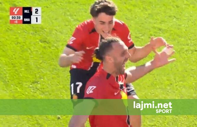 Muriqi e mposht çdo kritikë   i shënon Realit gol të çmendur në fund të ndeshjes