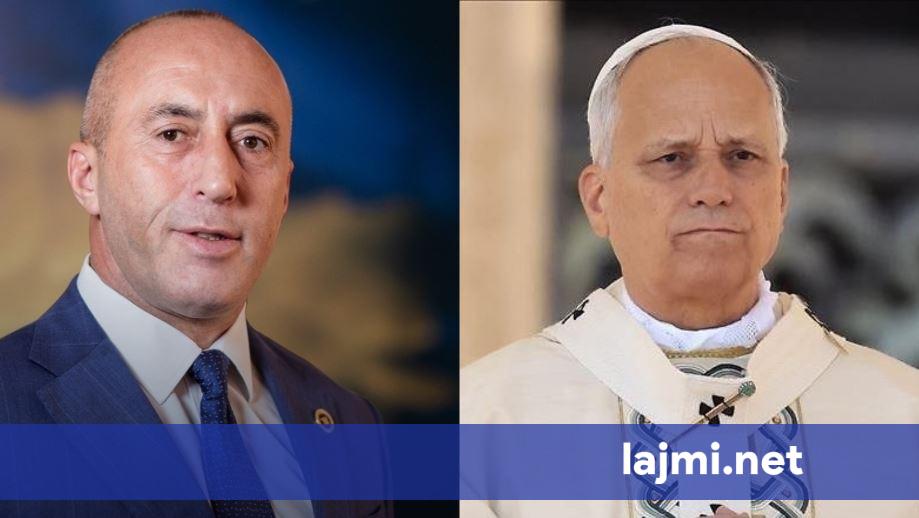 Haradinaj ia uron Papës Pashkët  me atë rrugë  ia kërkon  edhe njohjen