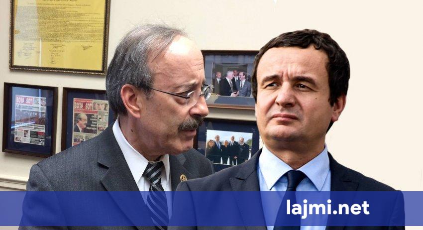 Kurti për Eliot Engel  Mirënjohje e përhershme për shërbimin e tij