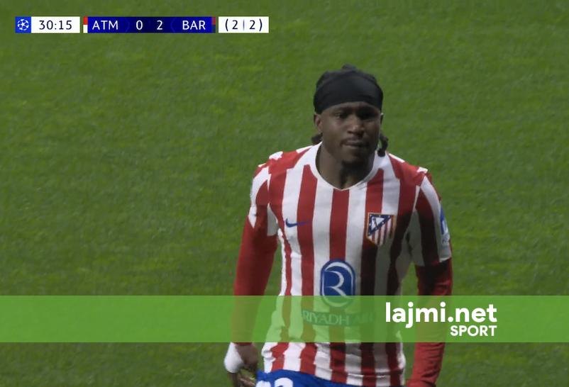  Shpërthen  stadiumi  Atletico Madrid realizon ndaj Barcelonës