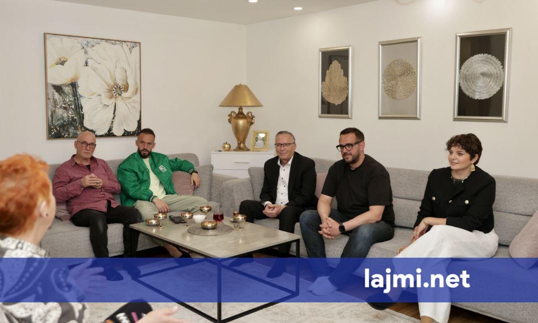 Hamza viziton familjen Prekazi  ngre shqetësimet për rritjen e çmimeve dhe koston e jetesës