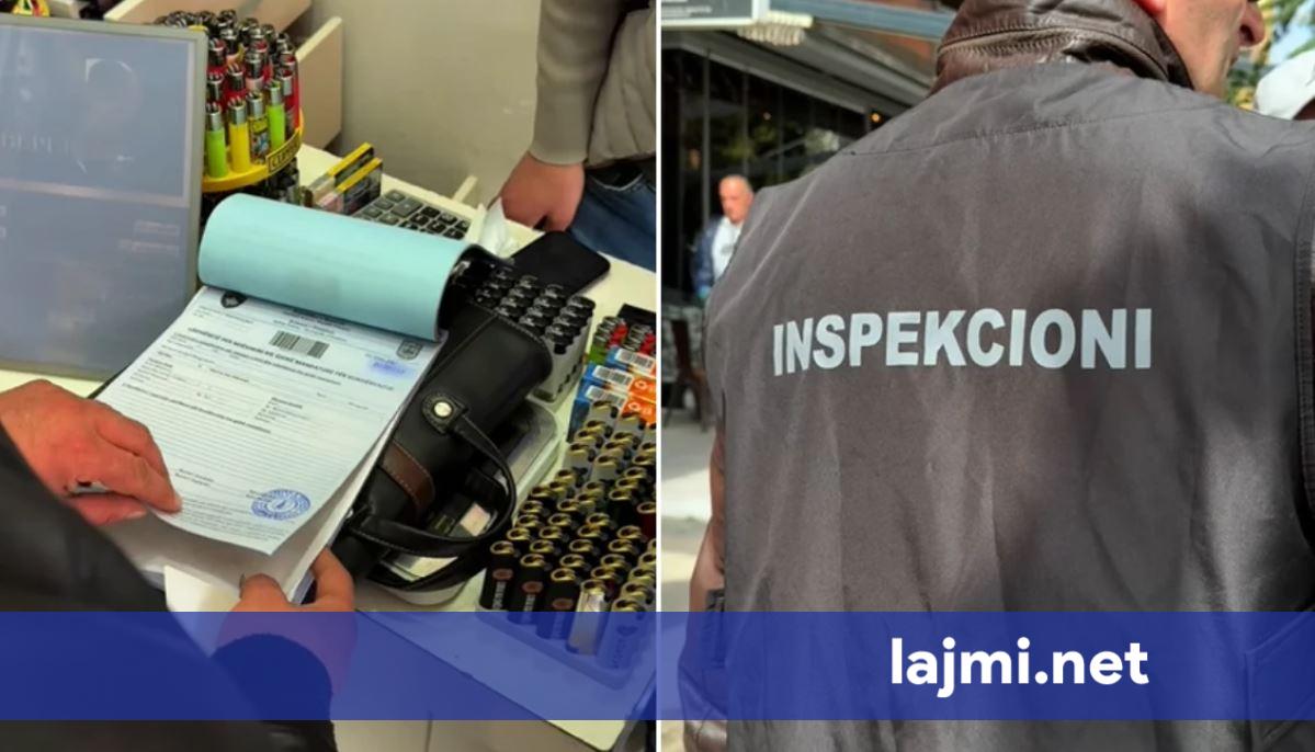 Aksion në Prishtinë   gjoba për ekspozimin e mallrave në hapësira publike