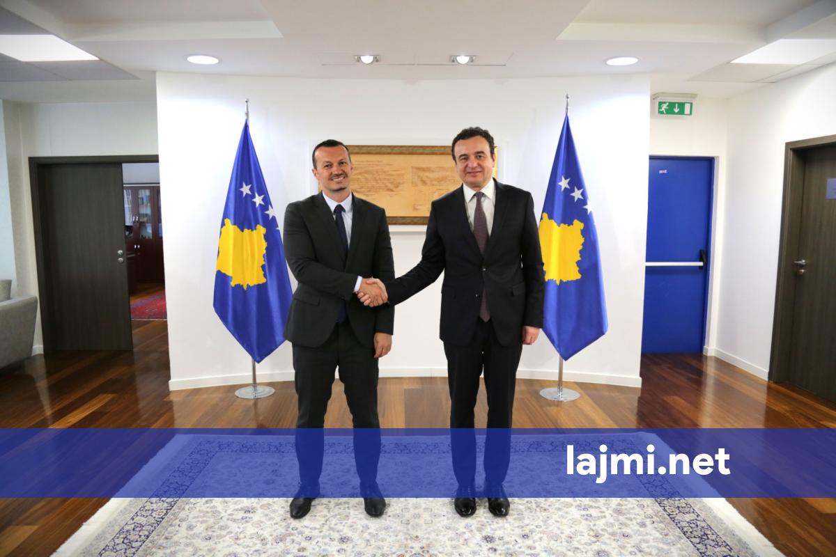 Kurti pret në takim deputetin e ardhshëm zviceran me origjinë nga Suhareka  Arbër Bullakajn