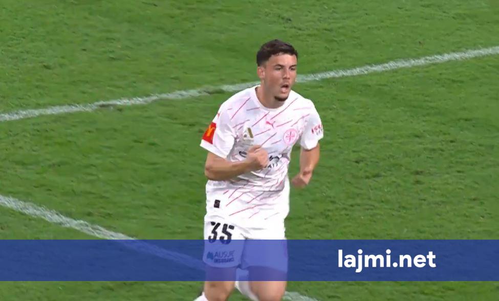 Dyshja shqiptare lën gjurmë në Australi  Rashani asiston  18 vjeçari Mehmeti shënon