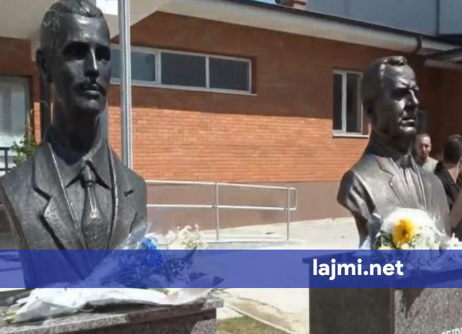 Zbulohen bustet e heronjve Metush Krasniqi dhe Sejdi Kryeziu në Roganë të Kamenicës