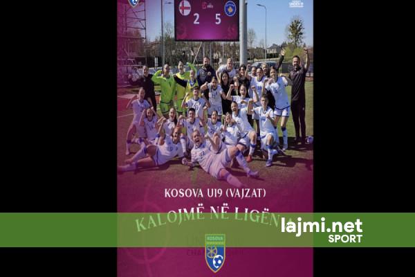 Vajzat dardane ngjiten në Ligën A pas suksesit në Lituani