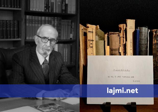 Nipi publikon amanetin e fundit të Rexhep Qosjes  përmes një letre