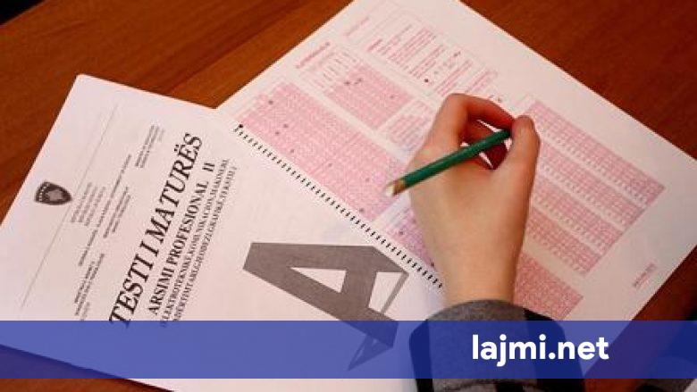 Deri me kaq mijë euro do të gjobiten ata që  ndihmojnë  nxënësit të kopjojnë në testin e maturës shtetërore