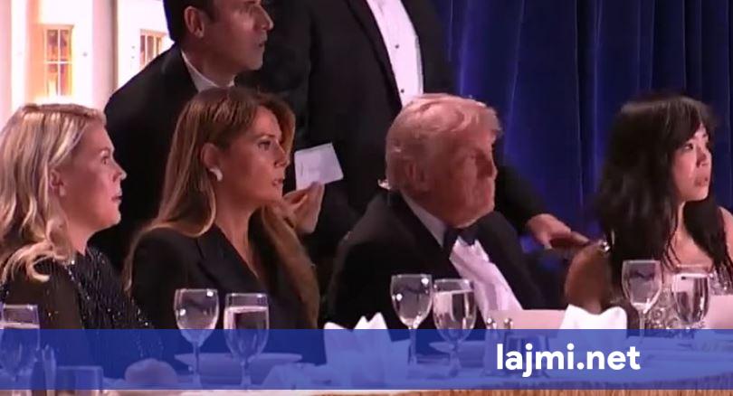 Momenti kur Trump dhe Zonja e Parë nxirren me nxitim nga darka e Shtëpisë së Bardhë  Video 