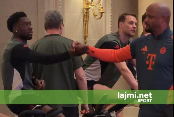 Bayerni mban stërvitjen e fundit para ndeshjes ndaj PSG së  nuk dalin nga hoteli