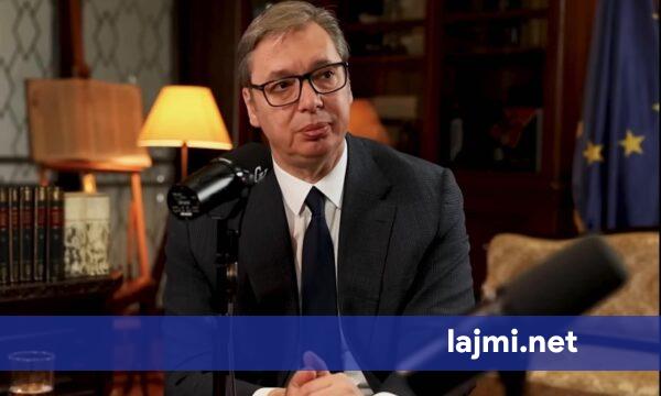 Vuçiq në podcast britanik  Pranon se serbët kanë kryer krime lufte në Kosovë   kritikon NATO n