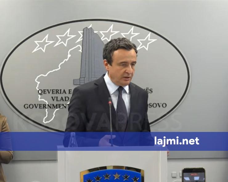 Dy herë brenda pak orëve  Kurti thërret sërish konferencë për media