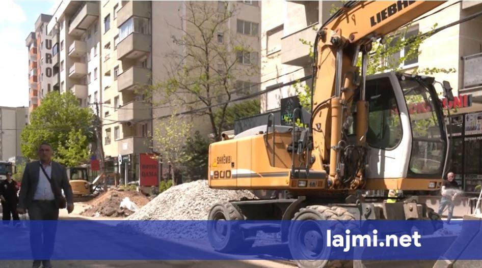 Punime në rrugë që shtatë muaj  ankohen banorët e lagjes  Dardania  në Fushë Kosovë