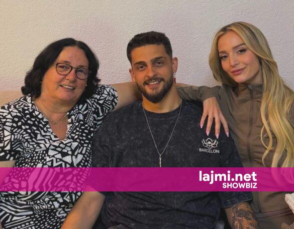 Selin shkon në Istog  pozon bashkë me vjehrrën