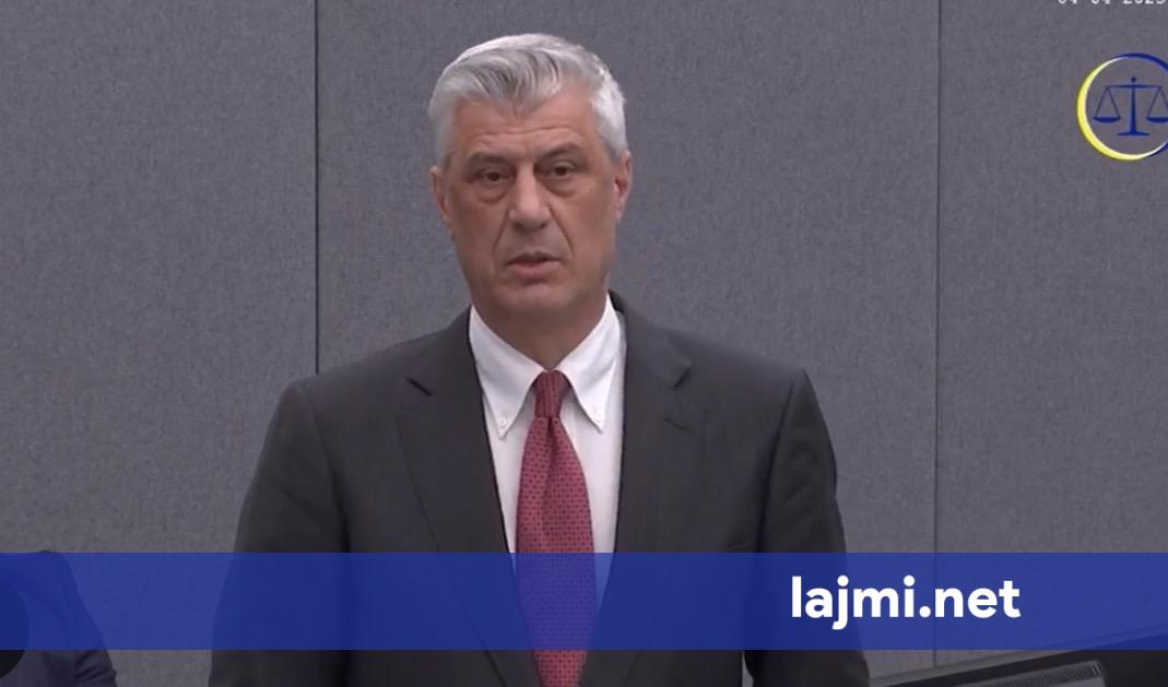 Hashim Thaçi intervistë të hënën nga Haga