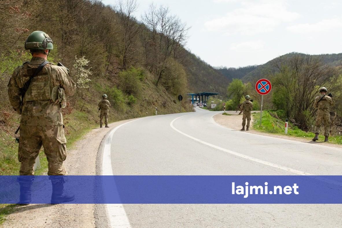 KFOR i turk patrullon përgjatë vijës administrative kufitare