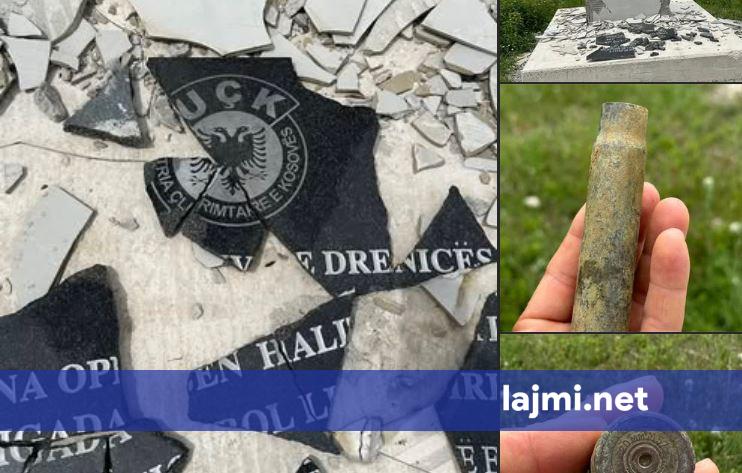 Dyshohet se një memorial i UÇK së është thyer në Kosovë nga dora e njeriut