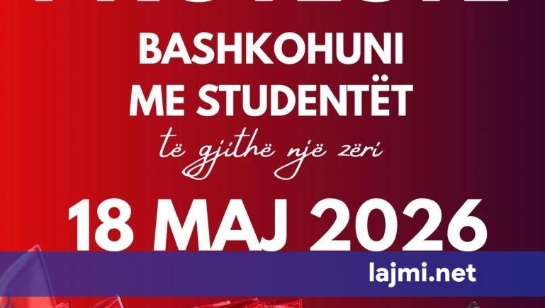 Studentët shqiptarë të hënën përsëri do të protestojnë në Shkup
