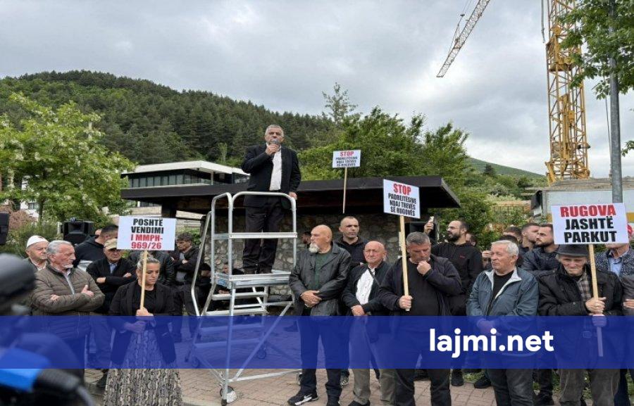 Banorët e Rugovës kundër kufizimeve në ndërtim në  Bjeshkët e Nemuna 