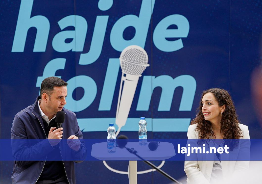 Osmani e Abdixhiku nisin platformën  Hajde Folim   takojnë qytetarët në Dardani