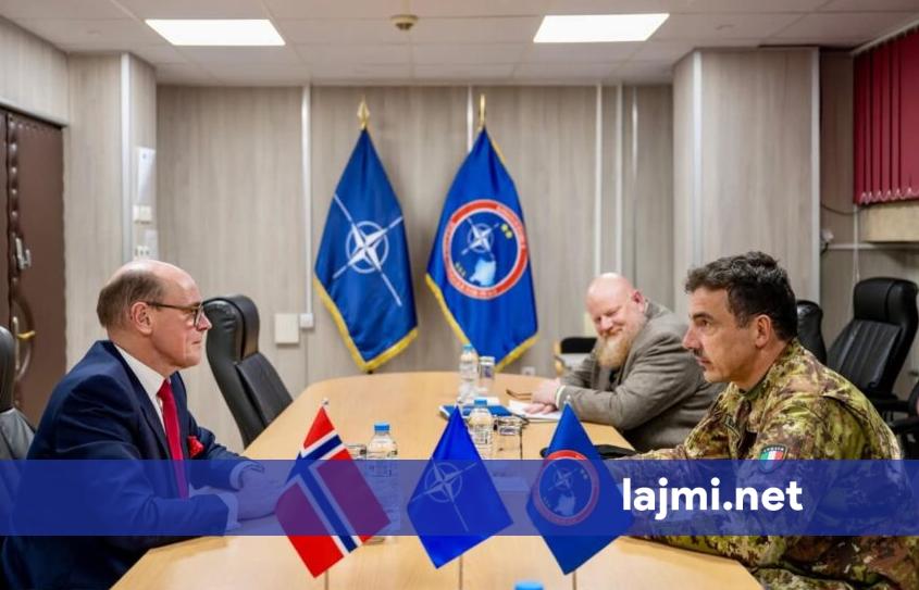 KFOR i pret ambasadorin norvegjez  diskutojnë për sigurinë në Kosovë