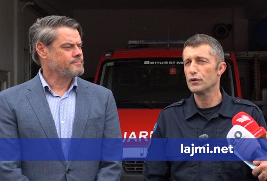 Donacioni i IPKO s përmirëson kushtet e zjarrfikësve në kryeqytet