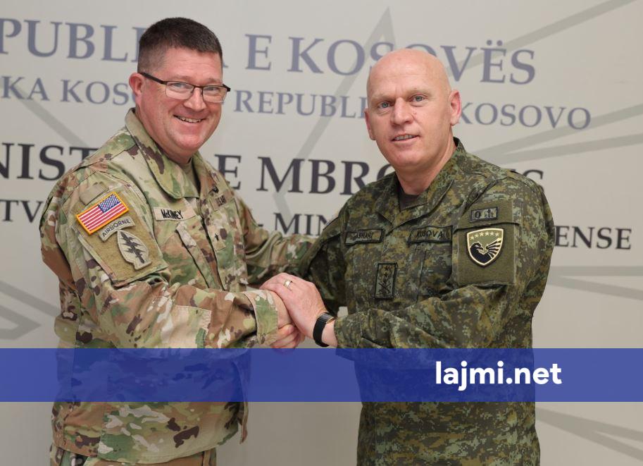 Komandanti i FSK së pret gjeneralin amerikan të USEUCOM it  flasin për thellimin e bashkëpunimit dhe anëtarësimin në NATO