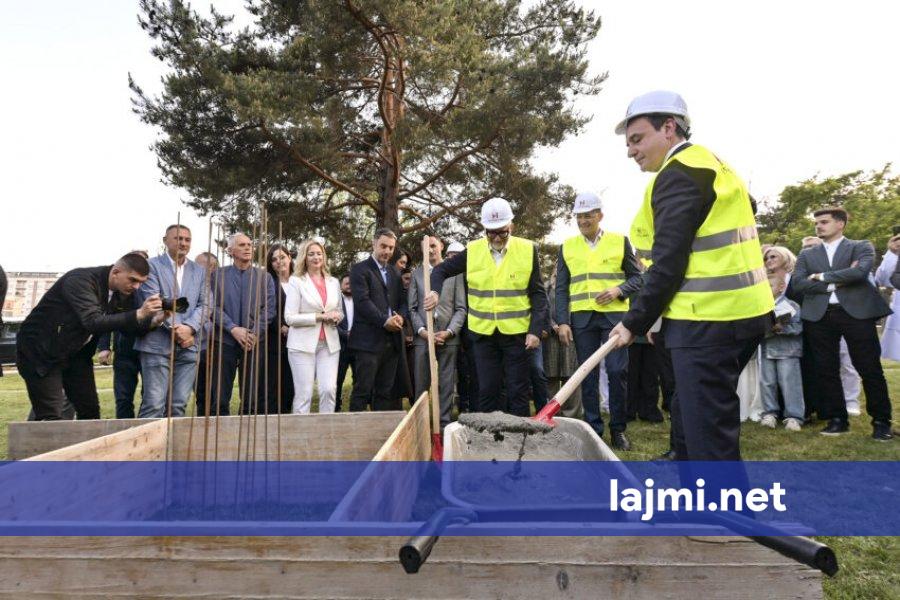 Vendoset gurthemeli i Repartit të Pediatrisë në Gjilan  Kurti  Investim për jetët e reja dhe shëndetësinë publike