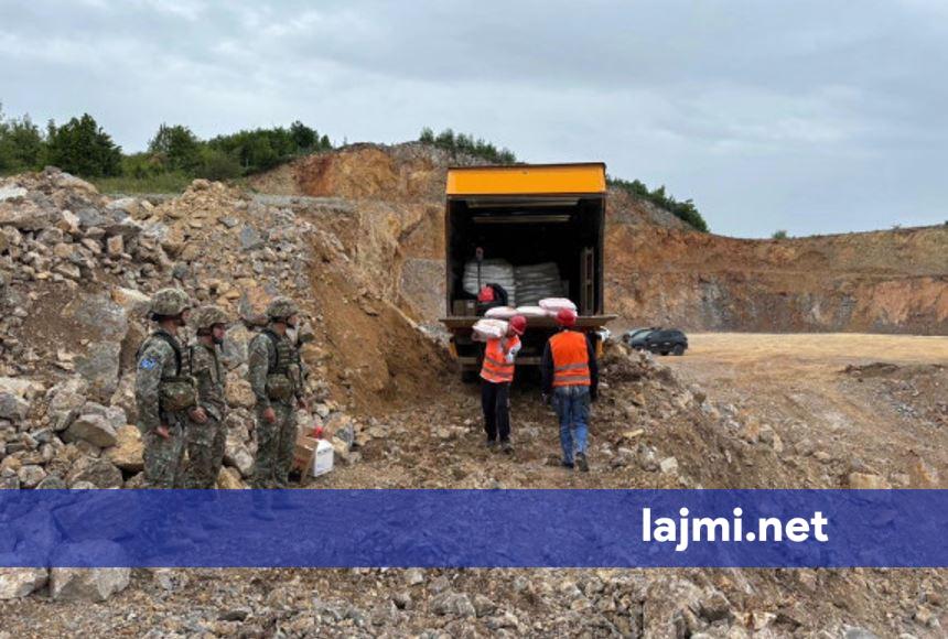 KFOR monitoron një operacion shpërthimi në Kosovë
