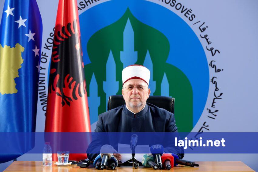 Festa e Kurban Bajramit  Myftiu Tërnava i drejtohet besimtarëve me mesazh urimi