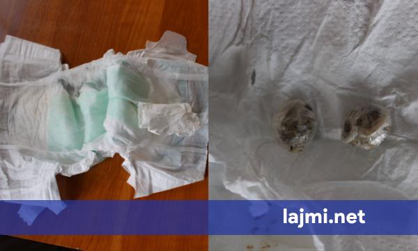 SHKK gjen drogë gjatë të mbështjellur në pampers  u tentua të futej në burgun e Dubravës