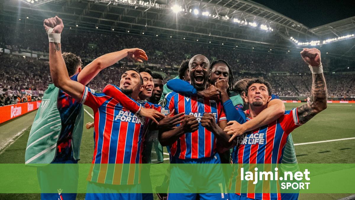 Zhgënjehet Vallecano  Crystal Palace shkruan histori   fiton kupën e parë të UEFA s