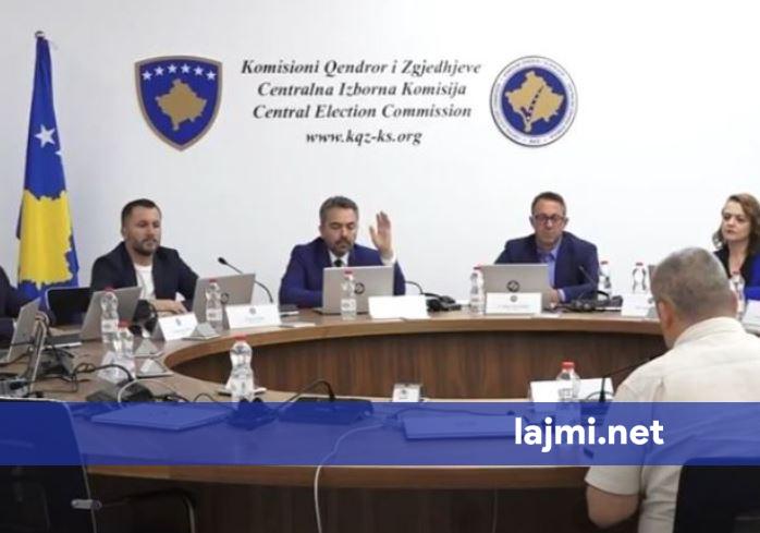 Vendimet e KQZ së  761 vëzhgues  refuzohen 2 organizata