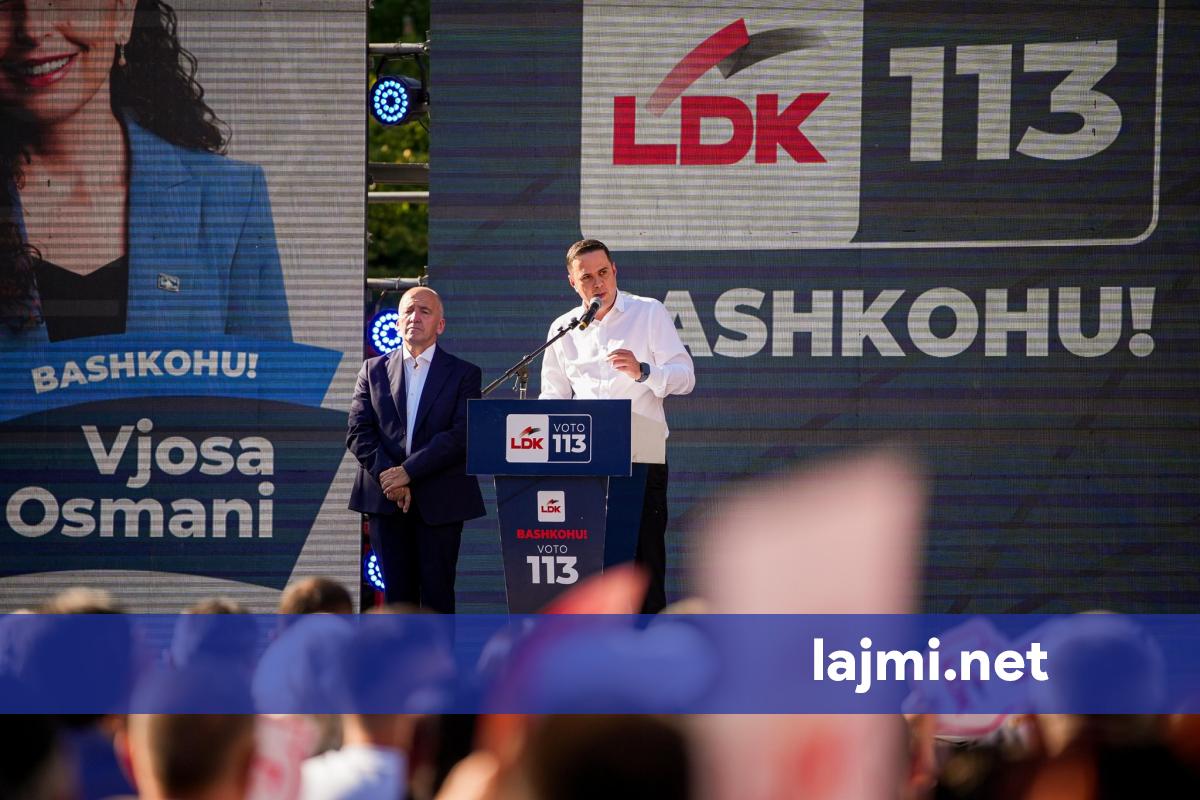 Abdixhiku  Peja na dha një mesazh të qartë  shpresa është rikthyer  bashkimi po rritet