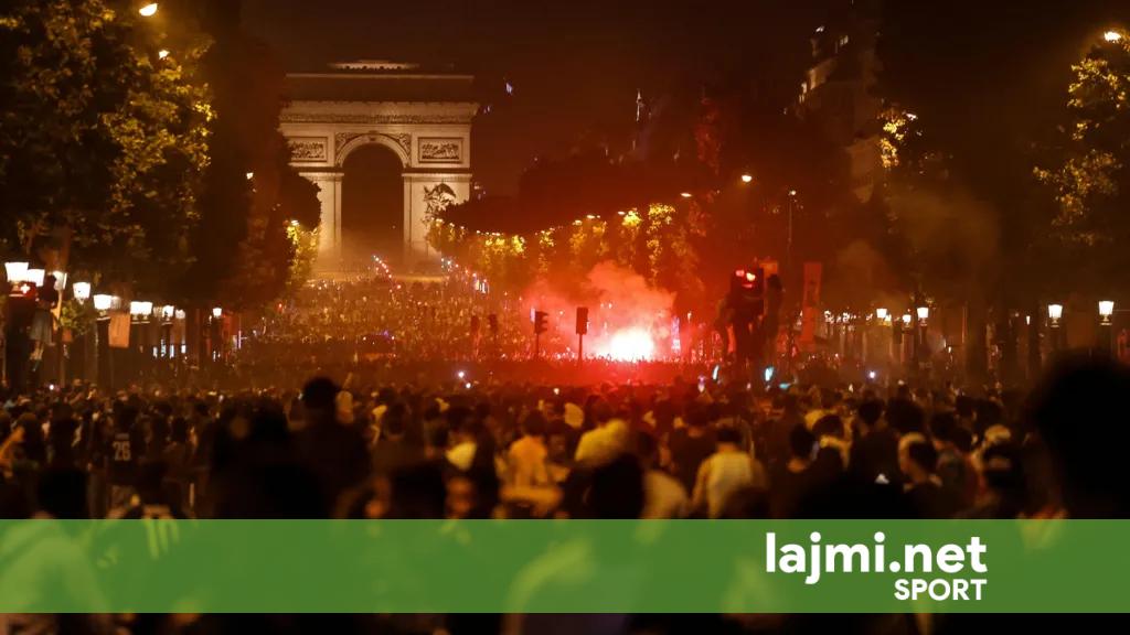Qindra të arrestuar në Francë pas festimeve të çmendura të Ligës së Kampionëve