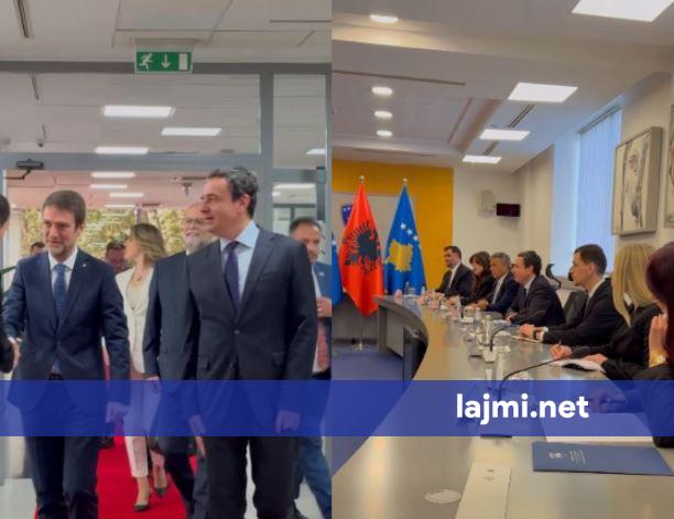 Kurti pas takimit me Hoxhën  Bashkërendimi mes Kosovës dhe Shqipërisë është detyrë kombëtare