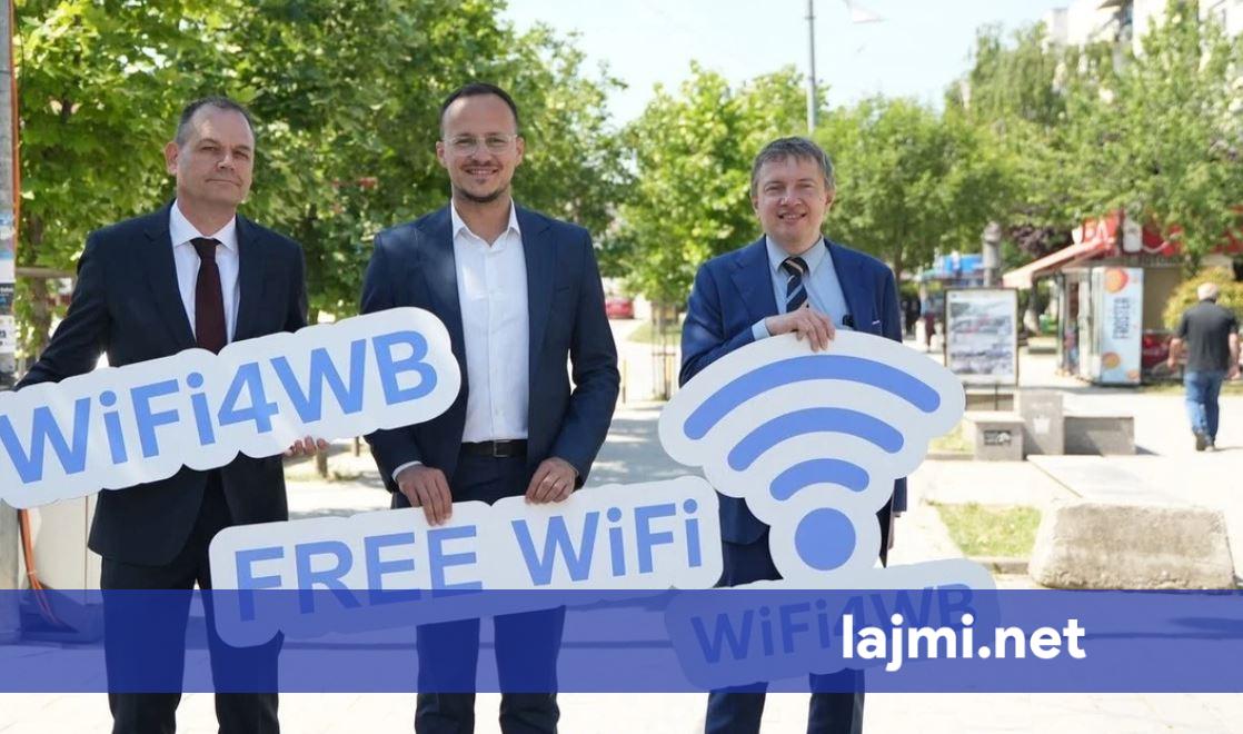 Gjilani sjell internet falas në hapësirat publike  nënshkruhet marrëveshja  WiFi4WB 