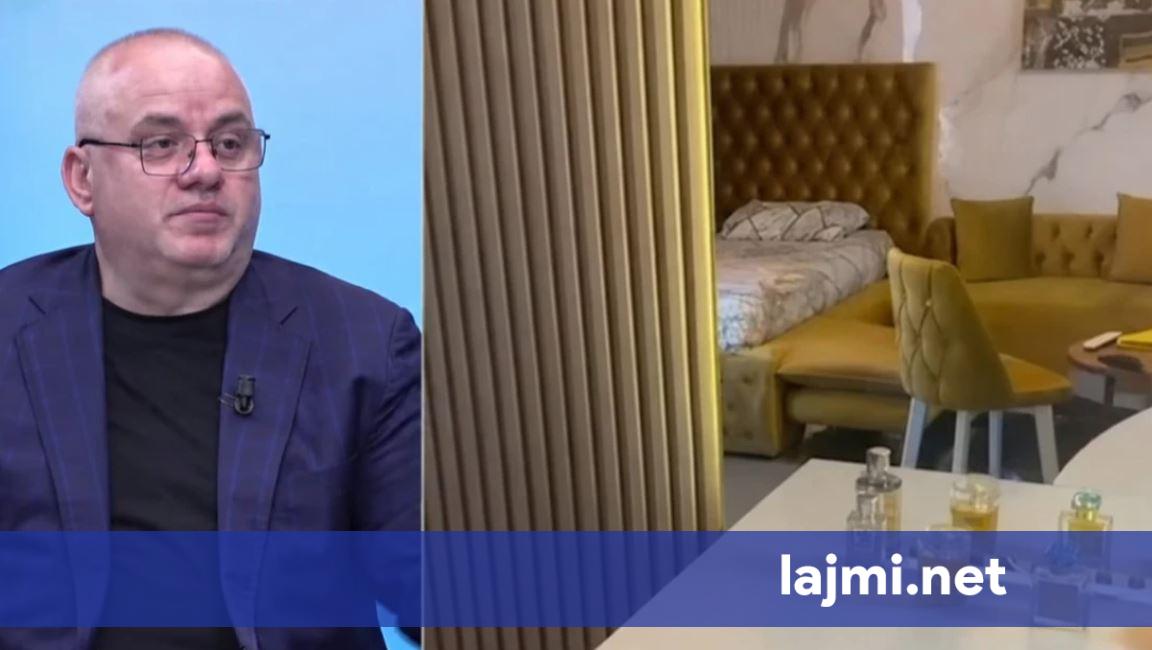 Skandal në burgun e Peqinit  Artan Hoxha publikon video  Qelia e burgut si hotel me 7 yje
