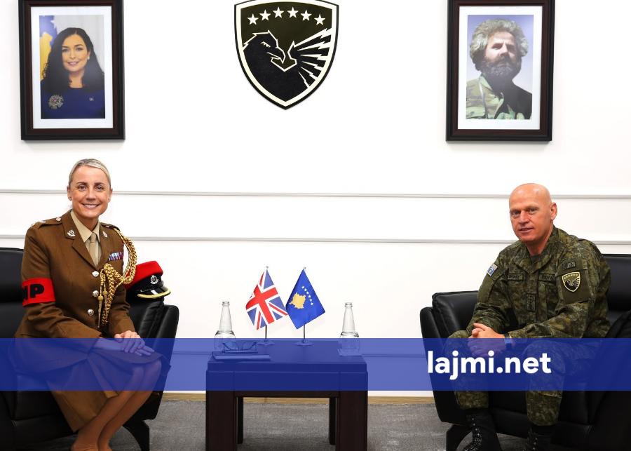 Jashari pret atasheun britanik të mbrojtjes  diskutohet bashkëpunimi bilateral